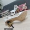 Dolce & Gabbana DG Logo Heel 10.5cm Chain sandals White 2022