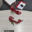 Dolce & Gabbana DG Logo Heel 10.5cm Chain sandals Red 2022