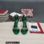 Dolce & Gabbana DG Logo Heel 10.5cm Chain sandals Green 2022