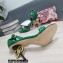 Dolce & Gabbana DG Logo Heel 10.5cm Chain sandals Green 2022