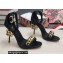 Dolce & Gabbana DG Logo Heel 10.5cm Chain sandals Black 2022