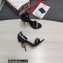Dolce & Gabbana DG Logo Heel 10.5cm Chain sandals Black 2022