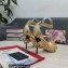 Dolce & Gabbana DG Logo Heel 10.5cm Chain sandals Metallic Gold 2022