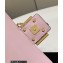 Fendi x Versace Fendace Brooch Mini Baguette Bag Pink 2022