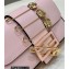 Fendi x Versace Fendace Brooch Mini Baguette Bag Pink 2022