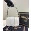 Fendi x Versace Fendace Brooch Mini Baguette Bag White 2022