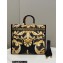 Fendi x Versace Sunshine Medium Shopper Bag Fendace Printed Black 2022