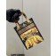 endi x Versace Mini Sunshine Shopper Bag Fendace Printed Black 2022