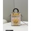 Fendi x Versace Mini Sunshine Shopper Bag Fendace Printed White 2022