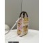 Fendi x Versace Mini Sunshine Shopper Bag Fendace Printed White 2022