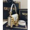 Fendi x Versace Fendace Brooch Baguette Bag White 2022