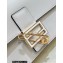 Fendi x Versace Fendace Brooch Baguette Bag White 2022