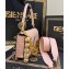 Fendi x Versace Fendace Brooch Baguette Bag Pink 2022
