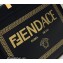Fendi x Versace Sunshine Medium Logo Shopper Bag Fendace Printed Black 2022