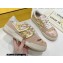 Fendi x Versace Fendace Match satin low-tops Sneakers Pink 2022