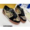 Fendi x Versace Fendace Match satin low-tops Sneakers Black 2022