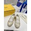 Fendi x Versace Fendace Match satin low-tops Sneakers White 2022