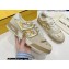Fendi x Versace Fendace Match satin low-tops Sneakers White 2022