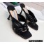Jimmy Choo Heel 8.5cm Avenue Nappa Leather Mules Black 2022
