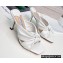 Jimmy Choo Heel 8.5cm Avenue Nappa Leather Mules White 2022