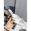 Jimmy Choo Heel 8.5cm Avenue Nappa Leather Mules White 2022