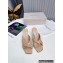 Jimmy Choo Heel 8.5cm Avenue Nappa Leather Mules Beige 2022