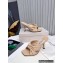Jimmy Choo Heel 8.5cm Avenue Nappa Leather Mules Beige 2022