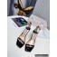 Jimmy Choo Heel 8.5cm Patent Sandals Black 2022
