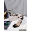 Jimmy Choo Heel 8.5cm Patent Sandals Black 2022