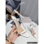 Jimmy Choo Heel 8.5cm Patent Sandals White 2022