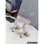 Jimmy Choo Heel 8.5cm Patent Sandals White 2022