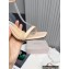 Jimmy Choo Heel 8.5cm Patent Sandals Beige 2022