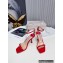 Jimmy Choo Heel 8.5cm Patent Sandals Red 2022