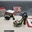 Dolce & Gabbana Heel 15cm platform 5cm sandals Print Black 2022