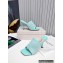 Jimmy Choo Heel 8.5cm Seher Woven Rope and Nappa Leather Thong Mules Turquoise Blue 2022