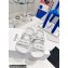 Celine Leo Scratch Sandals In Calfskin White 2022