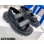 Celine Leo Scratch Sandals In Calfskin Black 2022
