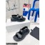 Celine Leo Scratch Sandals In Calfskin Black 2022