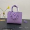 Versace La Medusa Chain Tote Bag Lilac