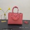 Versace La Medusa Chain Tote Bag Pink