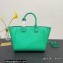 Versace La Medusa Chain Tote Bag Green
