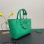 Versace La Medusa Chain Tote Bag Green