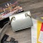 Dolce & Gabbana Calfskin 3.5 crossbody bag Patent Silver