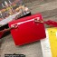 Dolce & Gabbana Calfskin 3.5 crossbody bag Patent Red
