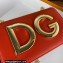 Dolce & Gabbana Calfskin 3.5 Chain Shoulder bag Red
