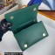 Dolce & Gabbana Calfskin 3.5 Chain Shoulder bag Green