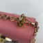 Dolce & Gabbana Calfskin 3.5 Chain Shoulder bag Pink