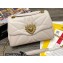Dolce & Gabbana Small Devotion Shoulder Bag in Quilted Nappa Leather White