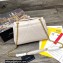 Dolce & Gabbana Small Devotion Shoulder Bag in Quilted Nappa Leather White