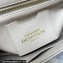 Dolce & Gabbana Small Devotion Shoulder Bag in Quilted Nappa Leather White